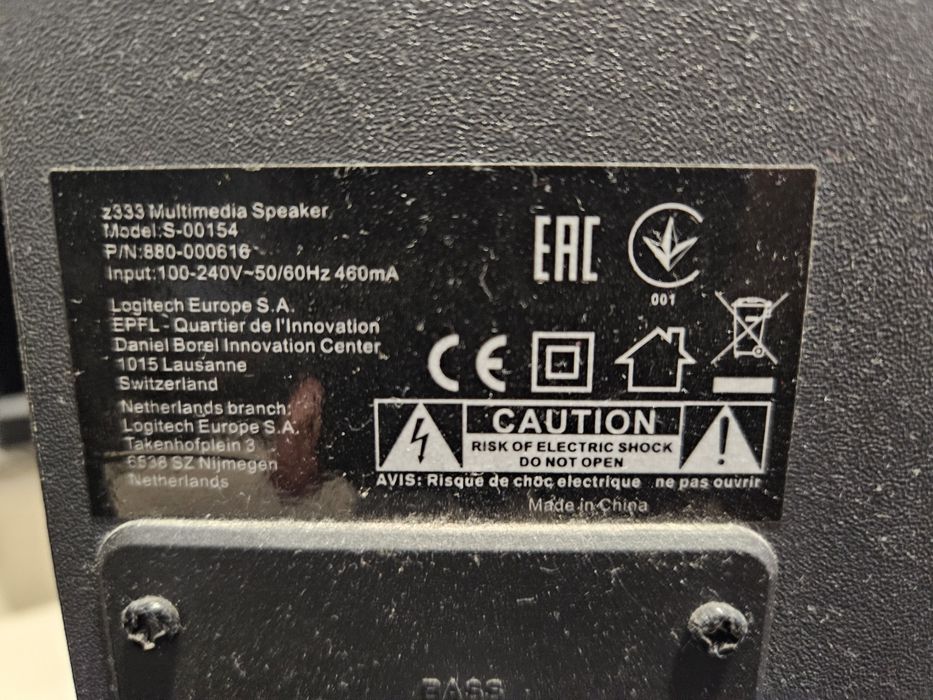 Głośniki Logitech S-00154 – sprawne