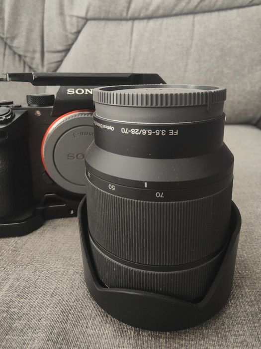 Câmara Sony A7 III +lente+café+bateria