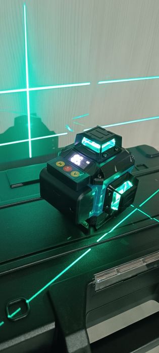 Лазерний рівень простормер. Prostormer 4d. 16 ліній.