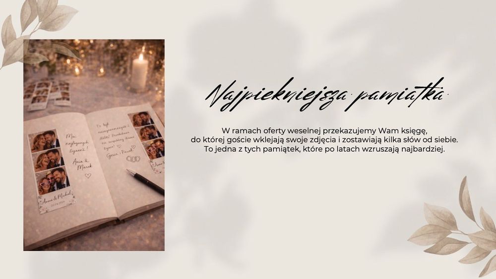 Fotobudka na Wesele - najniższe ceny!