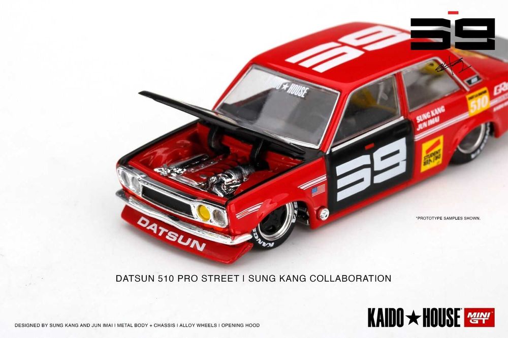 Kaido*House & Mini GT 1:64 Miniaturas Colecionáveis - Varios Modelos