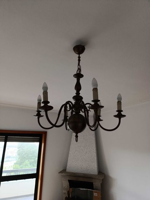 2 candeeiros antigos