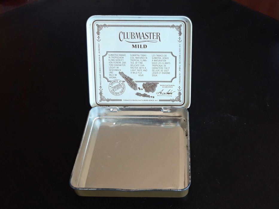 Caixa de cigarrilhas (vazia) Clubmaster