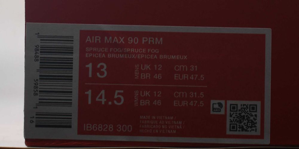 Nike Air Max 90 Prm męskie sneakersy IB6828 roz. 47,5