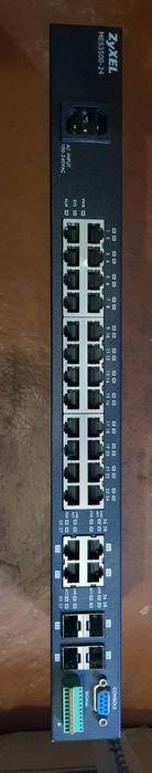 Zyxel мережевий маршрутизатор комутатор роутер MES3500-24