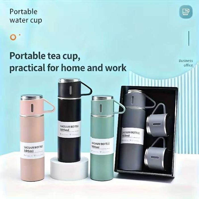 Leve o café sempre consigo. Oferta/presente garrafa térmica. Novas.