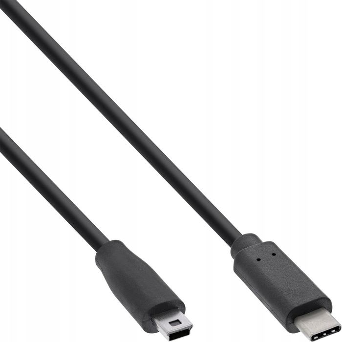 KABEL przewód USB 2.0 wtyczka USB TYPU C do wtyczki MINI-B 5M