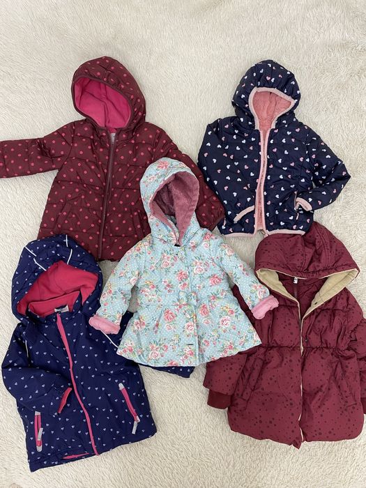 Курточки на дівчинку 6-12-18-24-36 міс