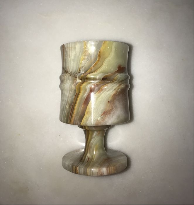 Copo de Ágata Esculpida