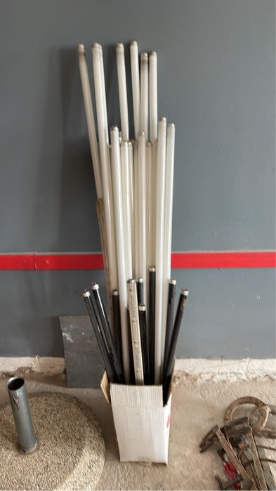 Luz negra novas, efeito roxo