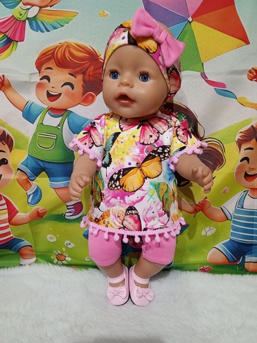 Ubranko dla lalki baby born 43cm