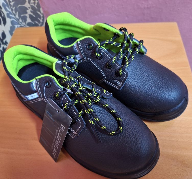 NOWE Buty Robocze Ochronne Bluewear Rozmiar 37 BHP Stalowy Podnosek