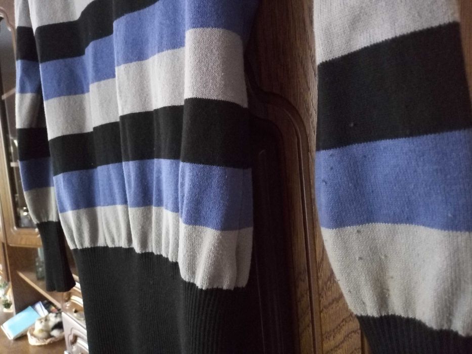 sweter w paski Kinga rozmiar M/L