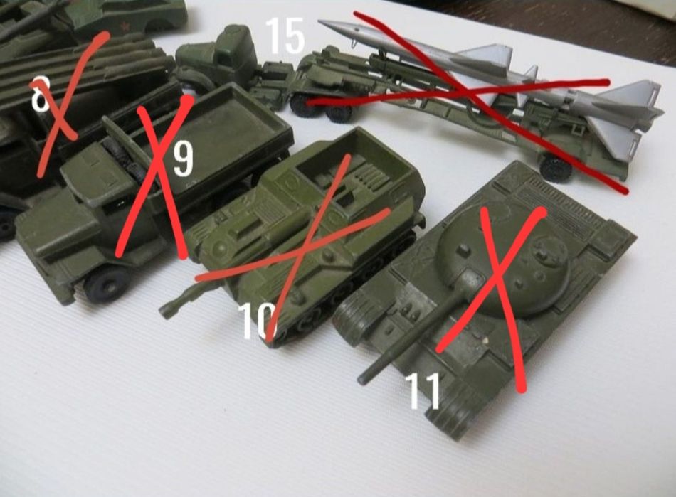 Модели военной техники, танки