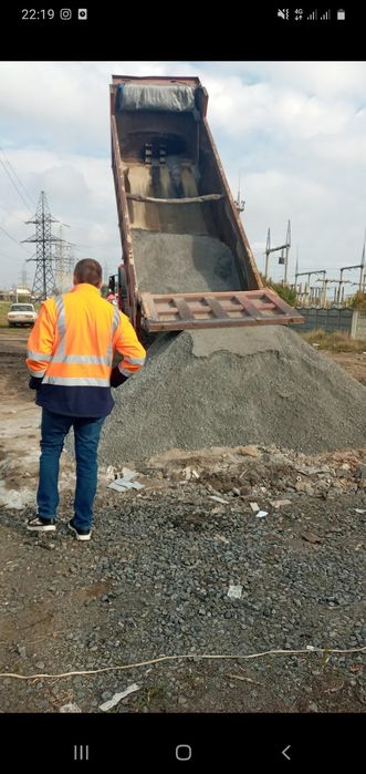 Щебень Песок Чернозем Асфальтная крошка(Срез) Асфальт