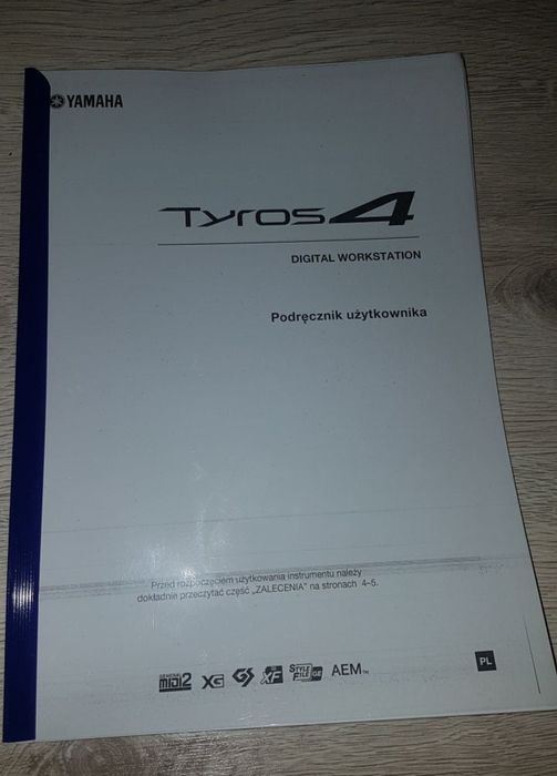 Tyros 4 Kęyboard polska instrukcja obsługi