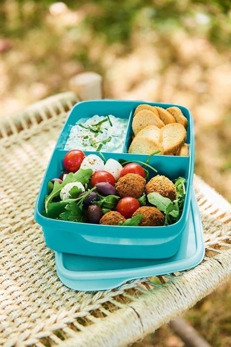 Caixa Snack com divisórias