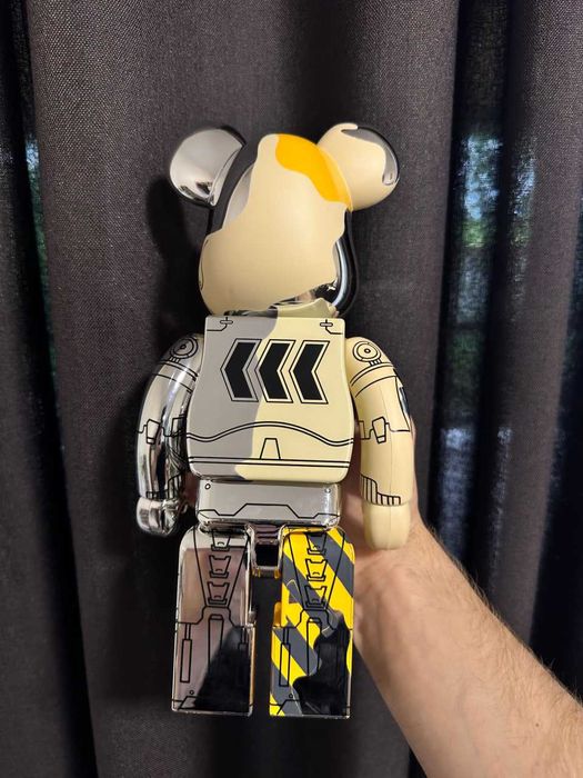 Статуетка Bearbrick 28 см NERDUNIT x BARDOX | Фігурка Беарбрік