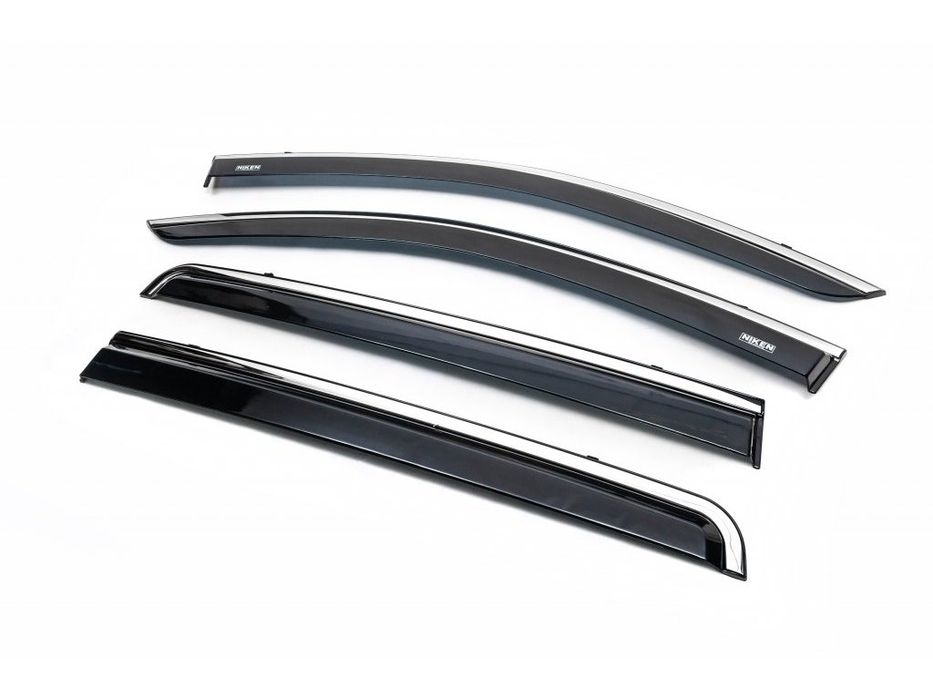 Renault/Dacia Lodgy Вітровики з хромом (4 шт, Niken)