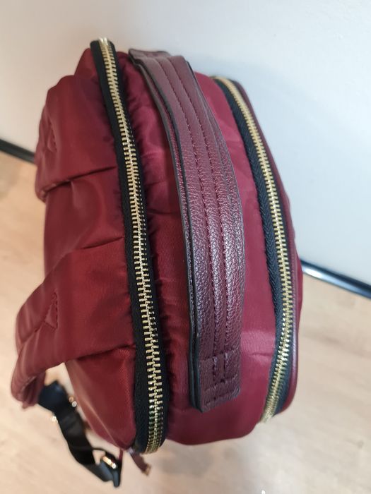 Bordowy plecak damski na laptop Medicine