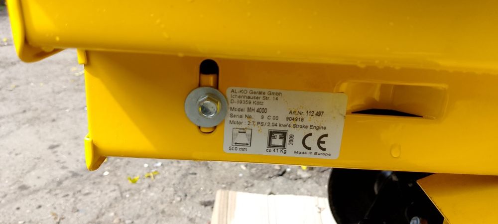 Мотоблок AL-KO MH 4000 Made in Germany