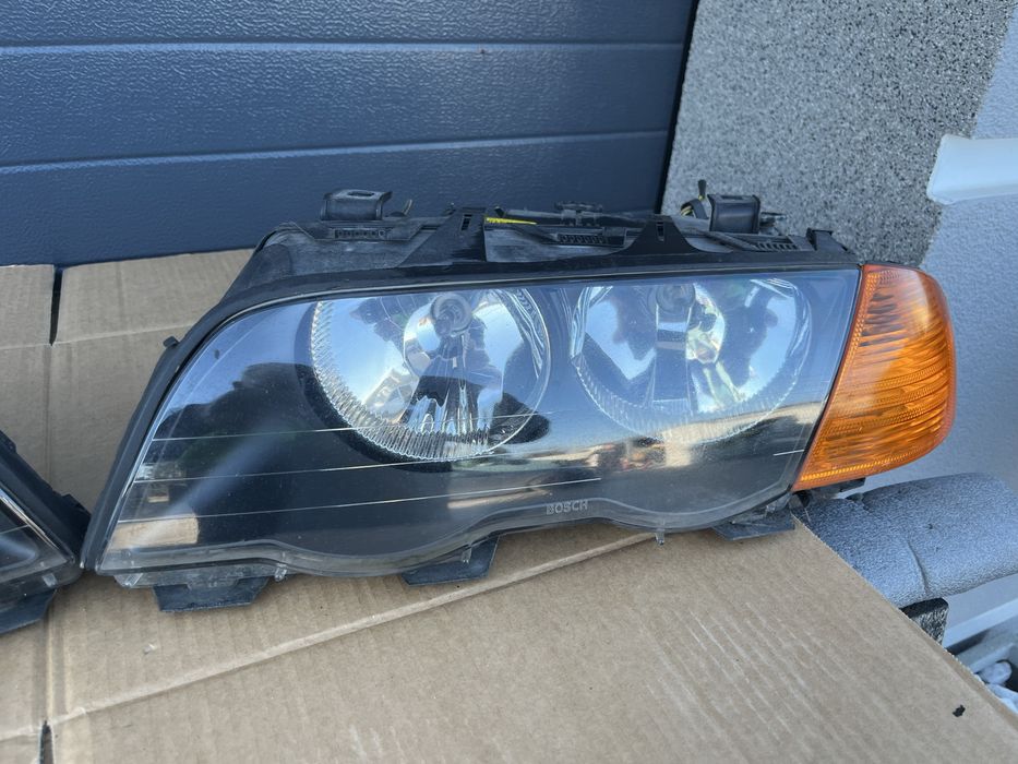 Bmw e46 sedan,kombi lampy przednie przód bosch europa idealne