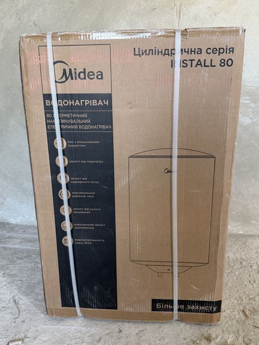 Водонагрівач Midea Install 80