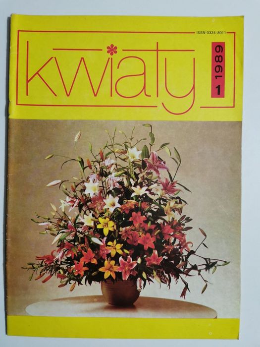 Kwiaty Nr 1/1989 - czasopismo