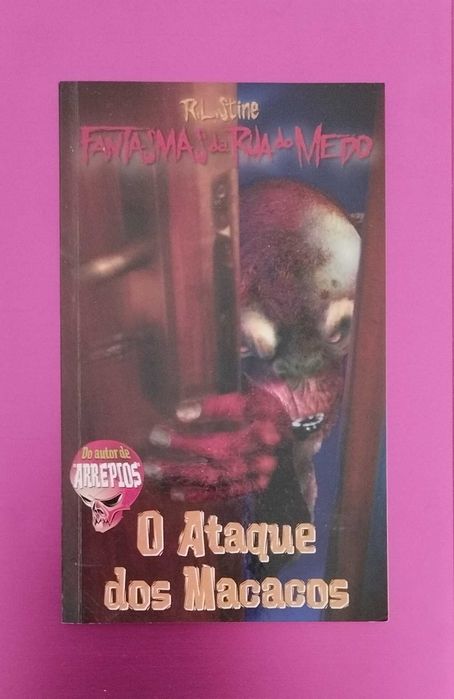 O Ataque dos Macacos - R. L. Stine (Publicado em 2003)