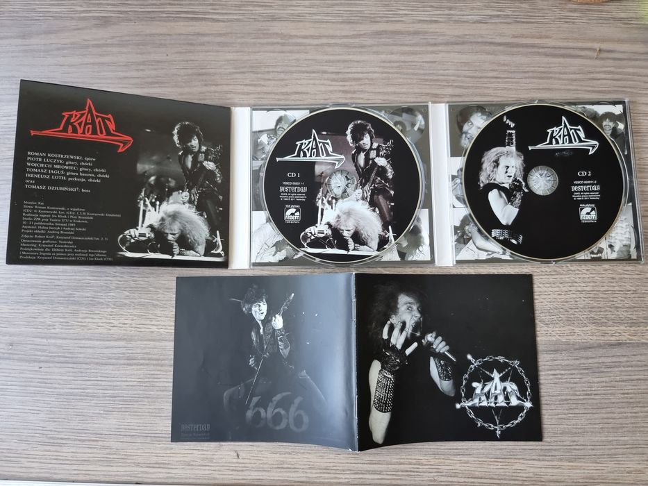 KAT - 666 Metal and Hell - remastered CD digipack