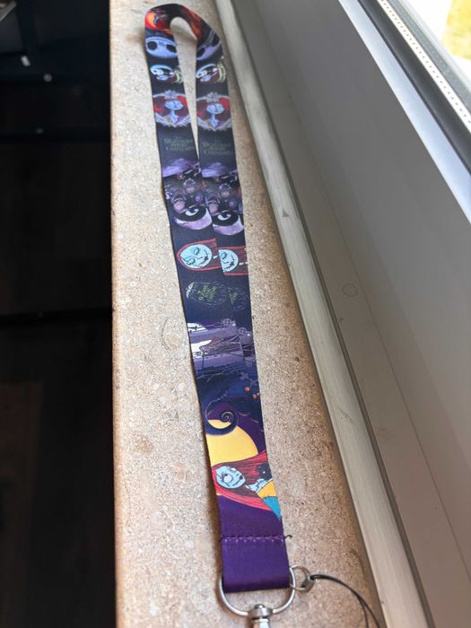 Fita Porta-Chaves / Porta-Cartões – Nightmare Before Christmas