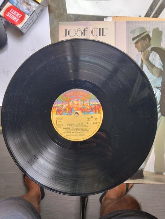 Disco de Vinil José Cid Autografado pelo próprio