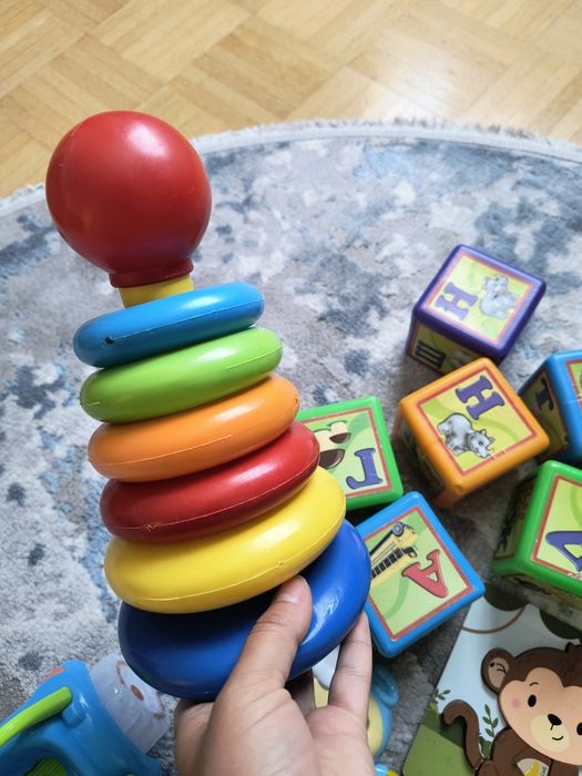 Іграшки лот пакет машинка піраміда кубики пазли дерев'яні