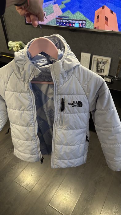 Двостороння куртка The North Face 7-8(6-7 р)оригінал