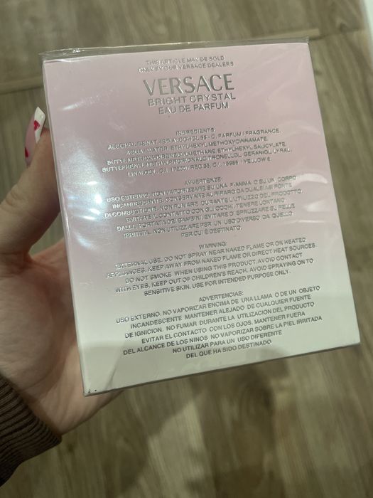 Perfumy nowe VERSACE