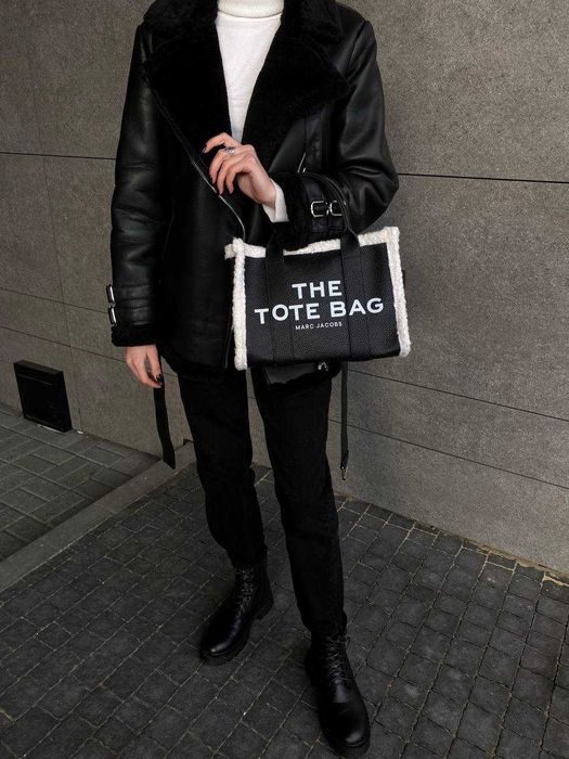 Torba damska shopper Tote Bag Black duza damska torebka