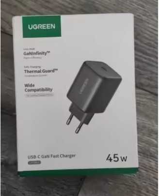 Зарядний пристрій 45W UGREEN X524 - GaN Блок MFi PD QC