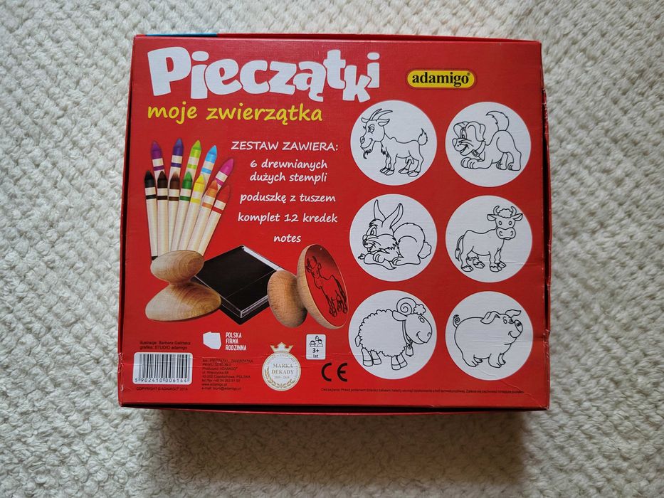 Pieczątki moje zwierzątka (Adamigo)