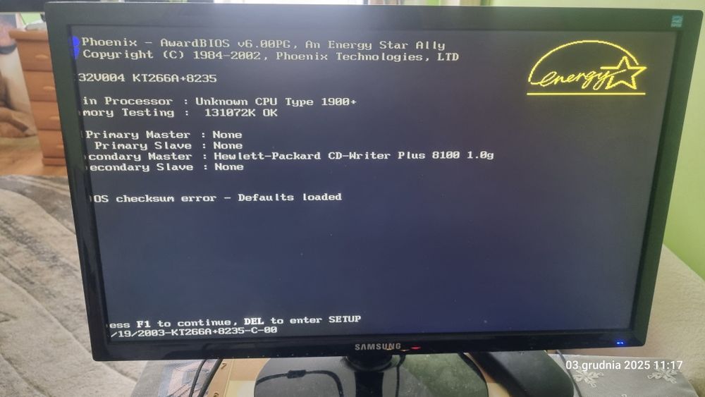 Komputer stacjonarny ak32v 3.1 radeon 9200se