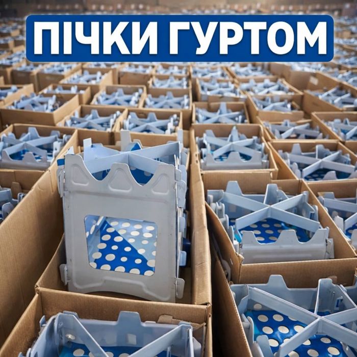 Пічка-трісочниця портативна складна 180*153 мм