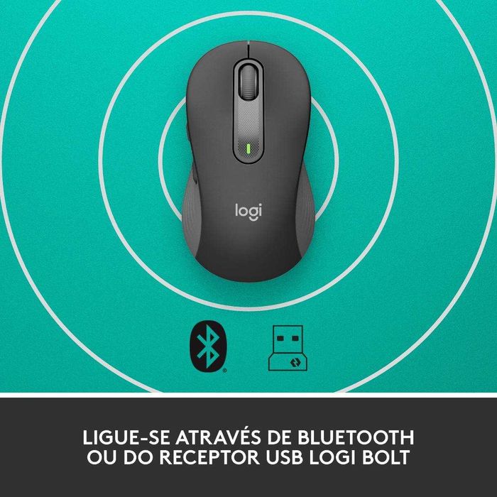 Rato logitech signature M650 L Wireless/Bluetooth 4000DPI