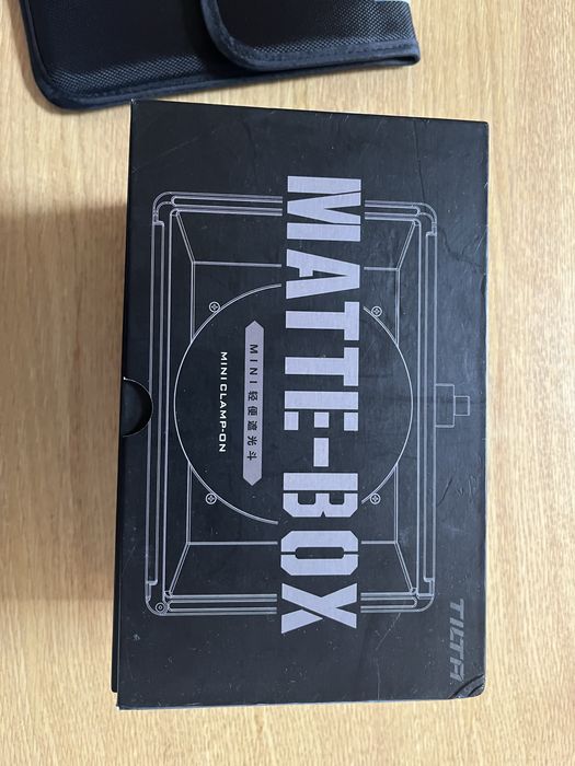 Tilta mini matte box with rod mount filter frame