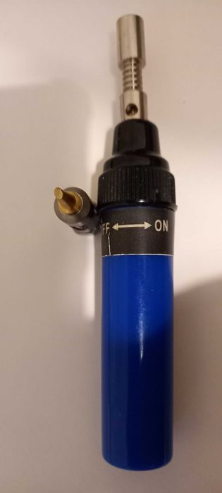 Maçarico Soldador de gás butano sem cabo