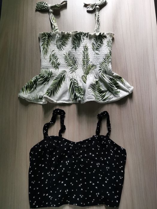 BULK 6x crop top topik krótka bluzka na ramiączkach y2k 2000 SWAG coquette avant garde