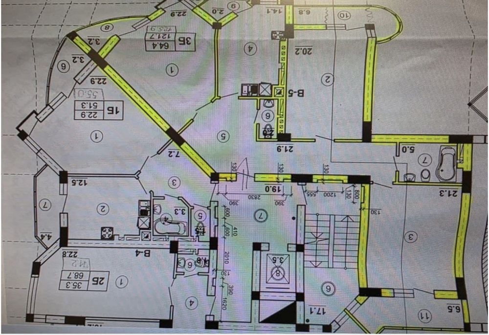 3-rooms apartment apartment by the address st. Geroev Maydana Krasnoarmeyskaya (area 118 m²) - Atlanta.ua - photo 4