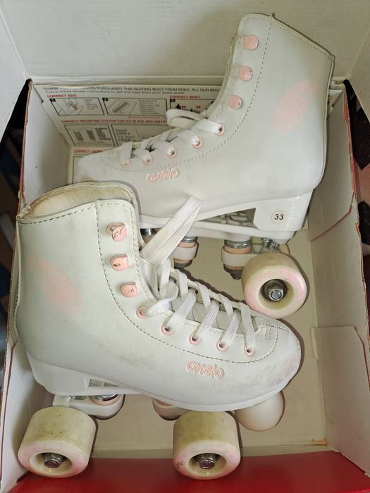 Patins Oxelo Brancos 33