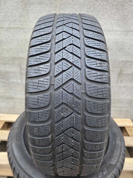 [Z384] 2x R17 225/55 Pirelli 225/55/17 STAN BDB! 21r Opony zimowe 5mm