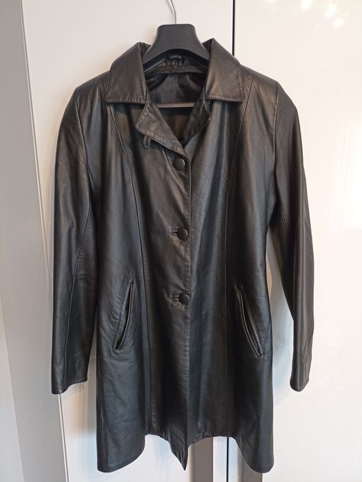 Płaszcz skórzany