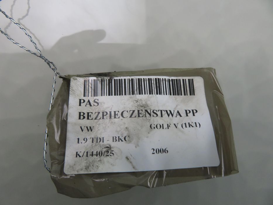 Pas Prawy Przedni Vw Golf V (1k1)