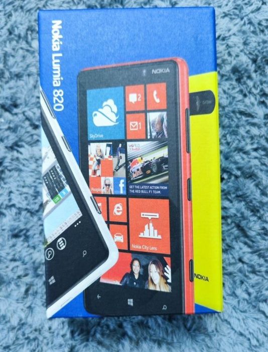 Oryginalne Pudełko Nokia Lumia 820 + Instrukcje i Gwarancja PL (BOX)